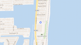 Map for Seagate Apartment Hotel - Hollywood, FL