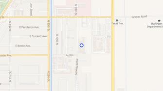 Map for Skyline On Grimes Apartments - Harlingen, TX