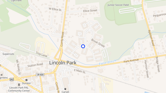 Map for Beaver Brook Gardens - Lincoln Park, NJ
