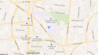 Map for Pomeworth Corner - Stoneham, MA