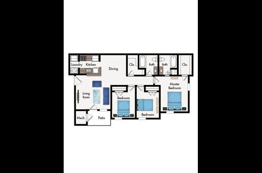 Mill Creek - 8 Reviews | Chesapeake, VA Apartments for ...