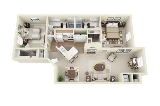 Fairlane Meadow Luxury Townhomes & Apartments - 248 Reviews | Dearborn