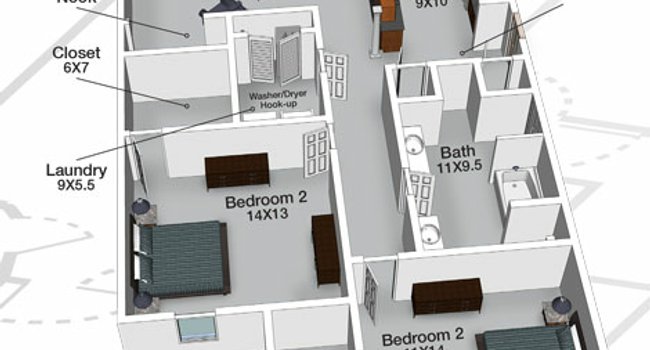 Baytowne Apartments - 24 Reviews | Champaign, IL ...