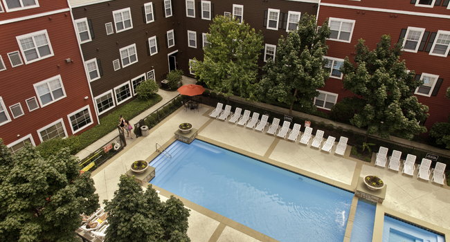 Take a dip in our sparkling pool and hot tub